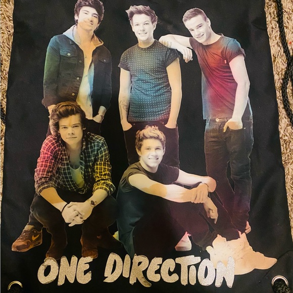 One Direction Multi Color String Bag - Picture 2 of 5